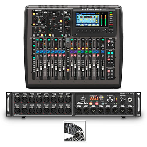 Behringer X32 COMPACT Bundle With S16 Digital Stage Box