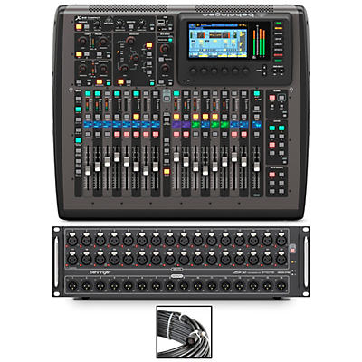 Behringer X32 COMPACT Bundle With S32 Digital Stage Box