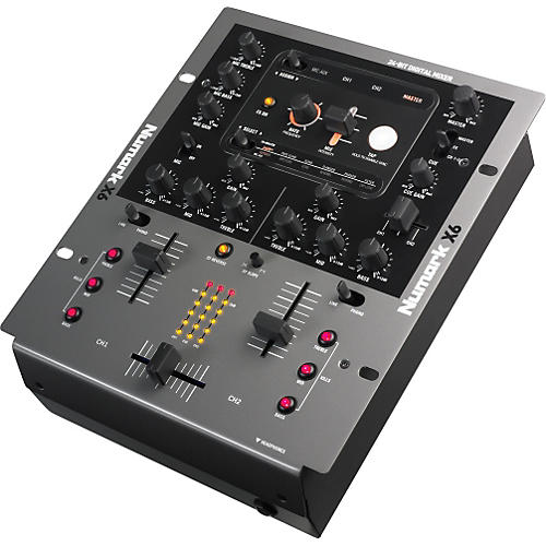 X6 DJ Mixer with Effects