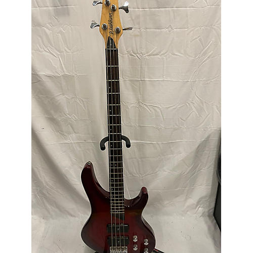 Washburn XB-400 Electric Bass Guitar Crimson Red Burst