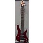 Used Washburn XB600 Electric Bass Guitar Trans Red