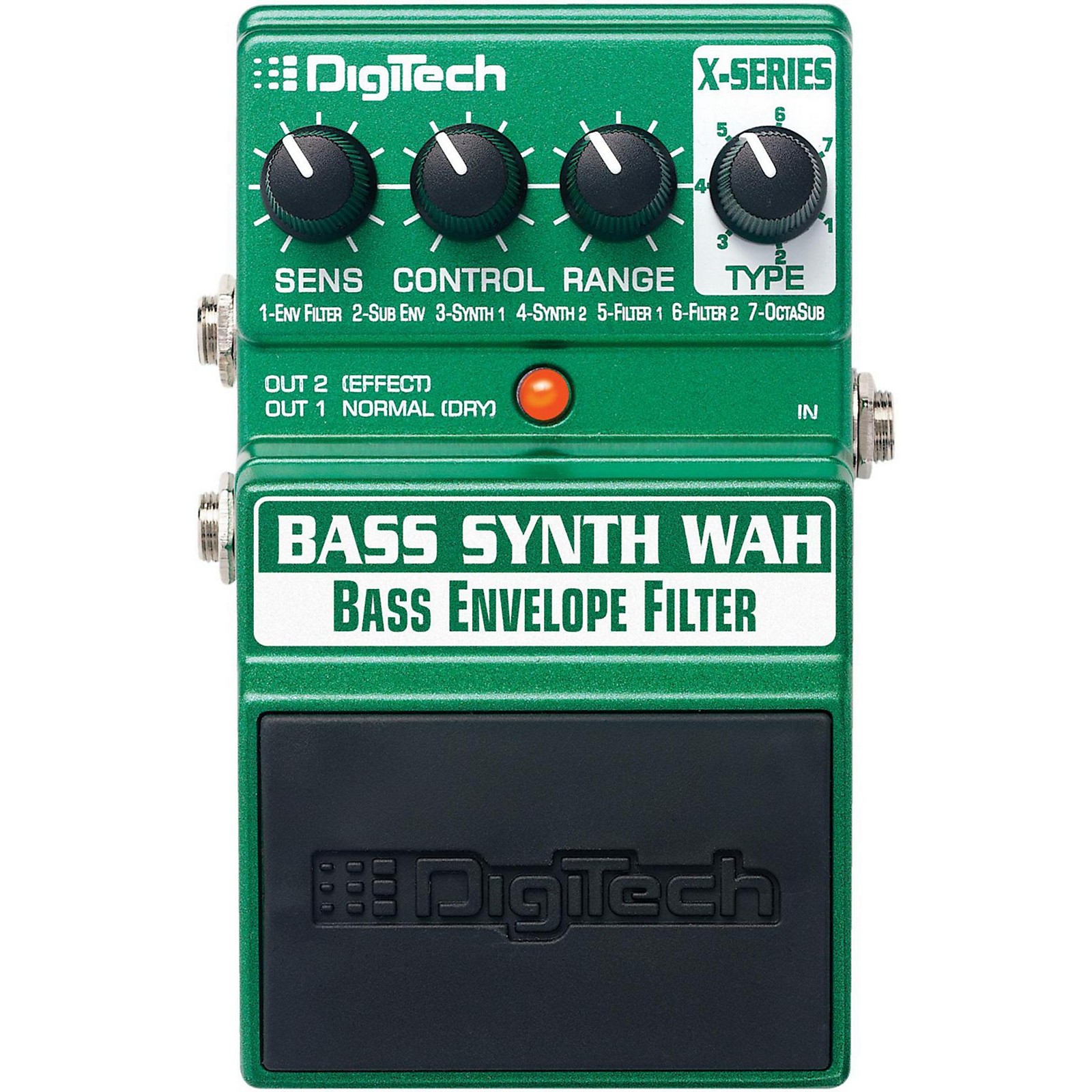 DigiTech XBW Bass Synth Wah Effects Pedal Musician's Friend