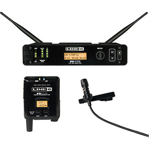 Line 6 XD-V75L Professional Digital Wireless Lavalier System Condition 1 - Mint Black