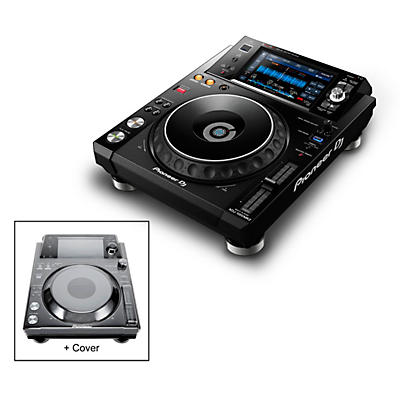 Pioneer DJ XDJ-1000MK2 Digital Performance Multi Player with Decksaver Cover