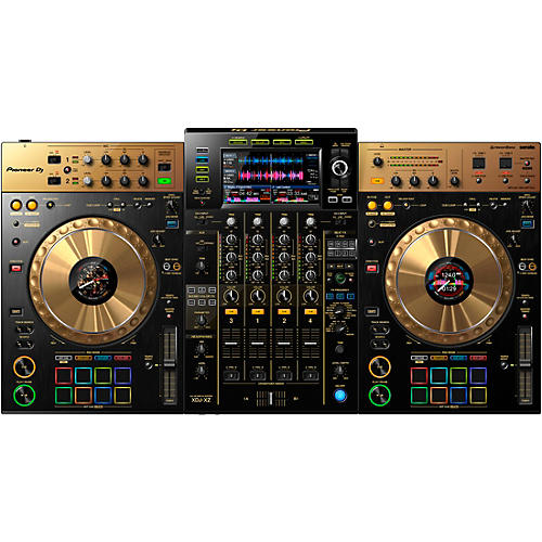 XDJ-XZ-N Limited Edition Gold 4-Channel Standalone Controller for rekordbox dj and Serato DJ Pro