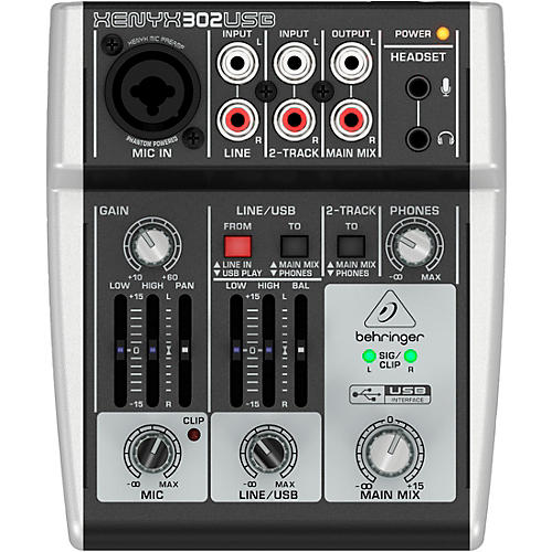 Behringer XENYX 302USB Mixer