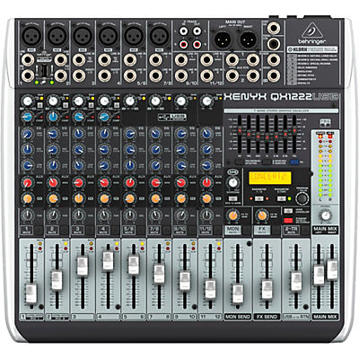 Behringer XENYX QX1222USB USB Mixer With Effects