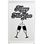 ProX Truss XF-SNYTOAST New Year Toast Design Enhancement Scrim - Black Script on White | Set of Two White