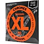D'Addario XL Chromes Plain Third Electric Guitar Strings Extra Light (10 - 48)