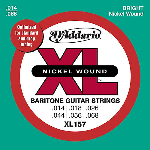 XL157 XL Nickel Medium Electric Baritone Guitar Strings