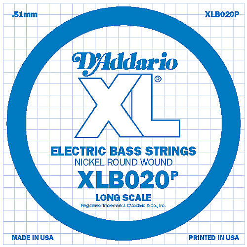 XLB020P Electric Bass Nickel Single String
