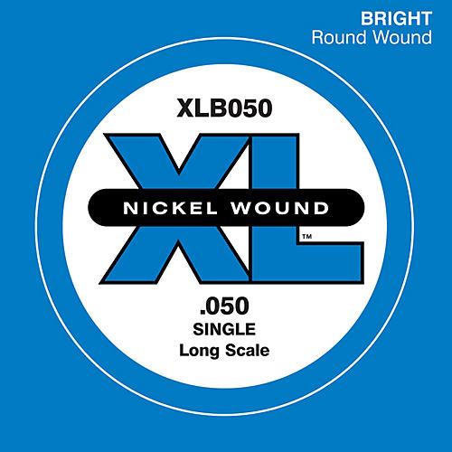 XLB050 Nickel Wound Electric Bass Single String