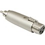 American Recorder Technologies XLR Female to RCA Male Adapter Nickel