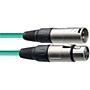 Stagg XLR Microphone Cable 20' - Assorted Colors Green