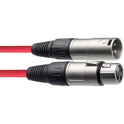 Stagg XLR Microphone Cable 20' - Assorted Colors