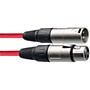 Stagg XLR Microphone Cable 20' - Assorted Colors Red