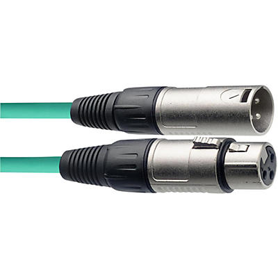 Stagg XLR Microphone Cable 20 ft. - Assorted Colors