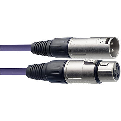 Stagg XLR Microphone Cable 20 ft. - Assorted Colors