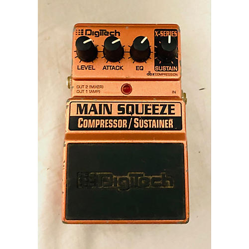 XMS Main Squeeze Compressor/Sustainer Effect Pedal