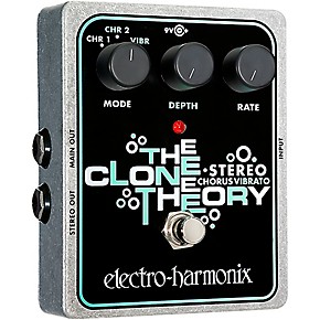 Electro-Harmonix XO Stereo Clone Theory Analog Chorus / Vibrato Guitar ...