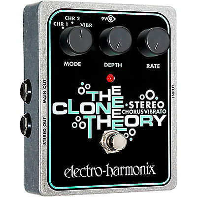 Electro-Harmonix XO Stereo Clone Theory Analog Chorus / Vibrato Guitar Effects Pedal