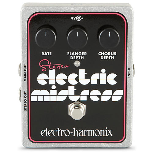 Electro-Harmonix XO Stereo Electric Mistress Flanger/Chorus Guitar Effects Pedal