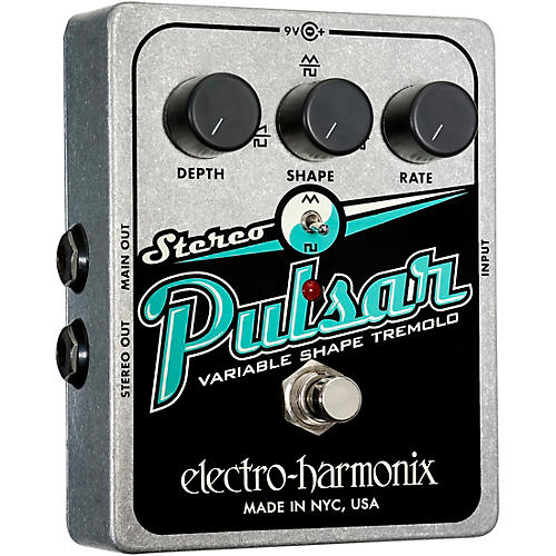 Electro-Harmonix XO Stereo Pulsar Tremolo Guitar Effects Pedal Condition 1 - Mint