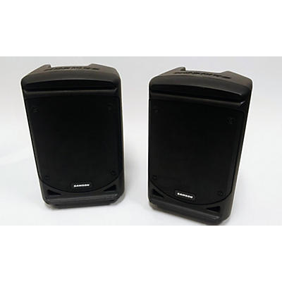 Samson XP300 Portable 6" Bluetooth Powered PA DJ Speakers+Mixer Powered Speaker