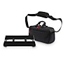 D'Addario XPND Core Pedalboard Single Row with Backline Core 1 Pedalboard Transporter