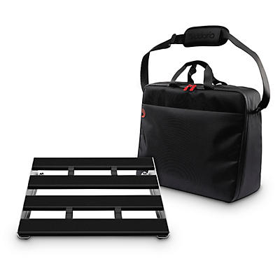 D'Addario XPND Core Pedalboard Two Row with Backline Core 2 Pedalboard Transporter