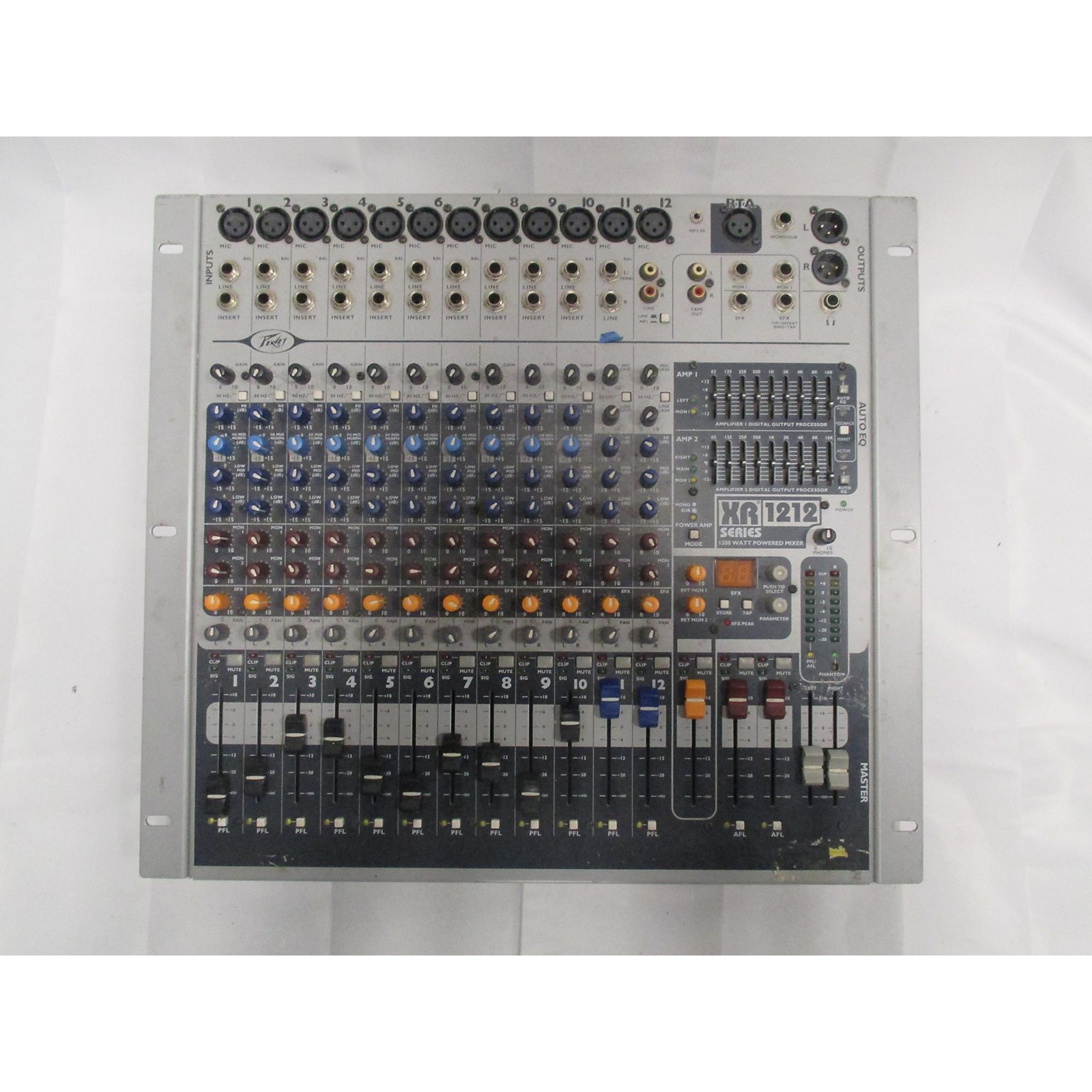 Used Peavey XR1212 Powered Mixer Musician's Friend