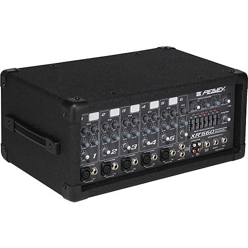 XR560 200W 5-Channel Powered Mixer
