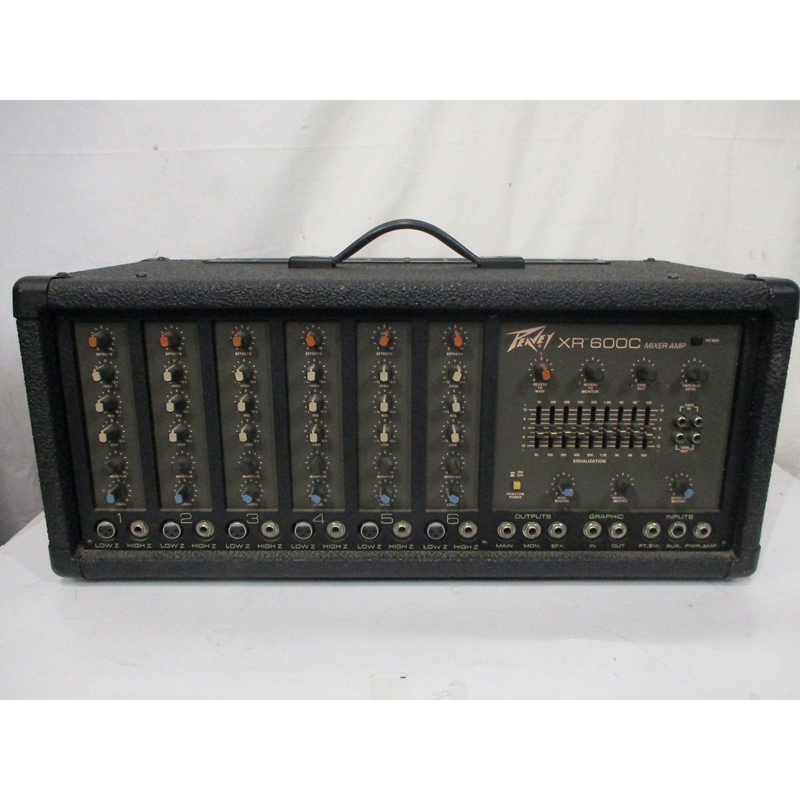 Used Peavey XR600C Power Amp | Musician's Friend