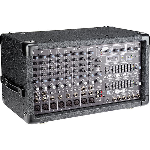 XR696F 2 x 600W 8-Channel Powered Mixer