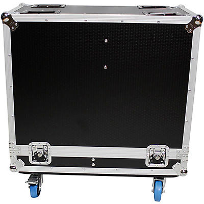 ProX XS-2X12SPW Universal 2 Speakers ATA Flight Case for 12" Loudspeakers