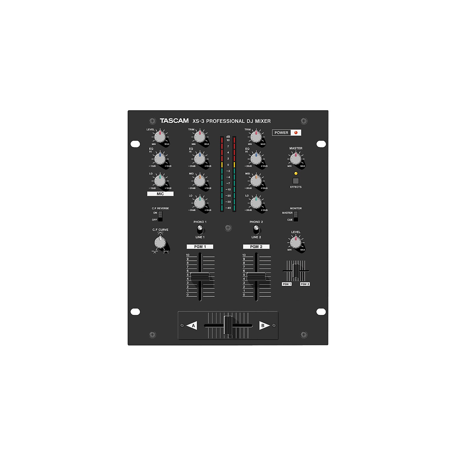 Tascam XS3 DJ Scratch Mixer Musician's Friend