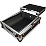 ProX Truss XS-M12LT ATA Style Flight Road Case with Wheels and Sliding Laptop Shelf for 12 in. DJ Mixers Black/Chrome