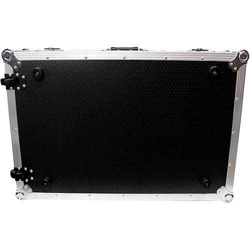 XS-MCX8000WLT ATA Style Flight Road Case with Sliding Laptop Shelf and Wheels for Denon MCX8000