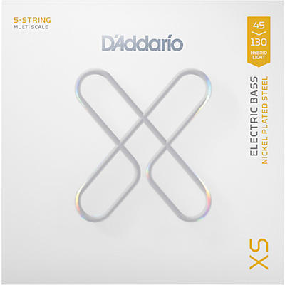 D'Addario XS Nickel Bass Electric Bass Guitar Strings -