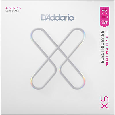 D'Addario XS Nickel Bass Electric Bass Guitar Strings -
