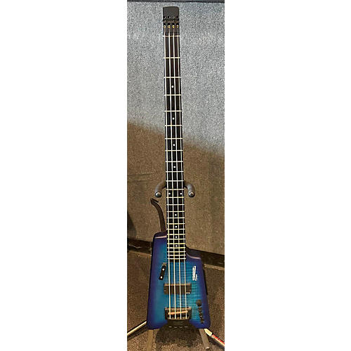 Steinberger XS1FPA Synapse Electric Bass Guitar FLAMED BLUE