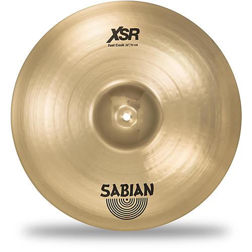 Sabian XSR Series Fast Crash Cymbal Condition 1 - Mint 20 in.