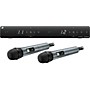 Open-Box Sennheiser XSW 1-835 DUAL-A 2-Channel Handheld Wireless System With e 835 Capsules Condition 2 - Blemished A, Black 197881288211