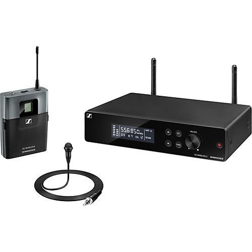 Sennheiser XSW 2-ME2-A Omnidirectional Lavalier Wireless System A Black