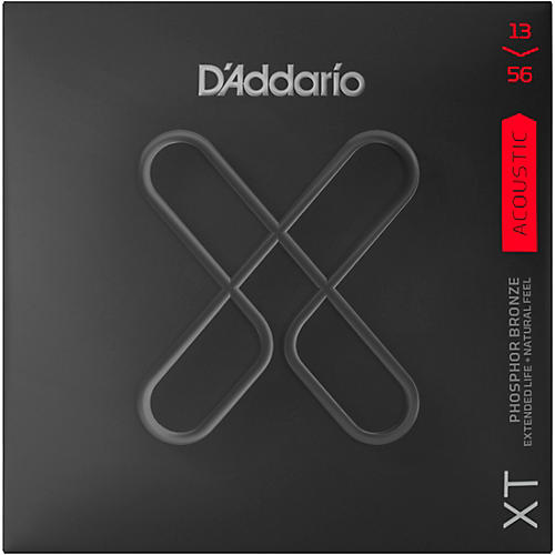 D'Addario XT Acoustic Phosphor Bronze Strings, Medium, 13-56