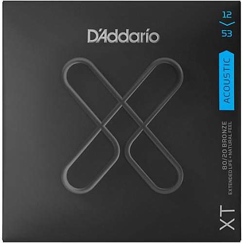 D'Addario XT Acoustic Strings, Light, 12-53