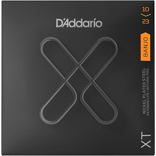D'Addario XT Banjo Coated Nickel Strings, Medium, 10-23