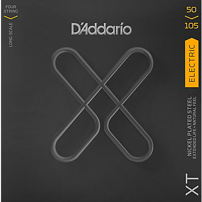 D'Addario XT Electric Bass Coated Nickel, Medium Long Scale, 50-105