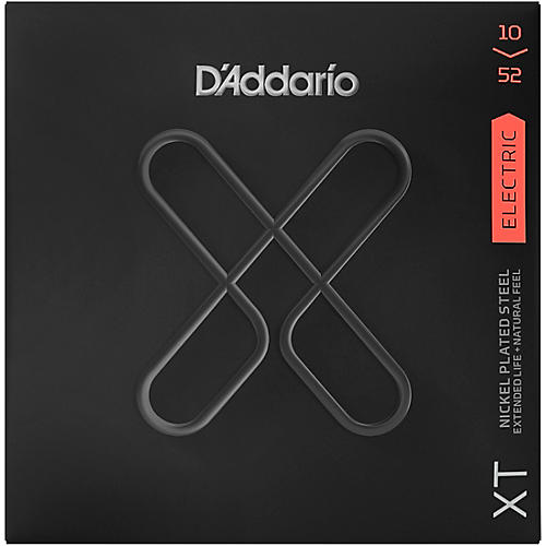 D'Addario XT Electric Guitar Coated Strings .010-.052 Light Top Heavy Bottom