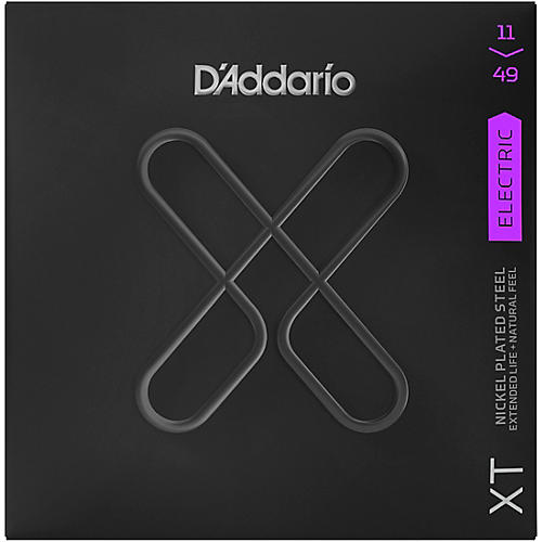 D'Addario XT Electric Guitar Coated Strings Medium (.011-.049)